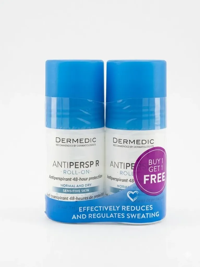 Dermedic ANTIPERSP R Antiperspirant 48 Hours 60 ml " double 1+1