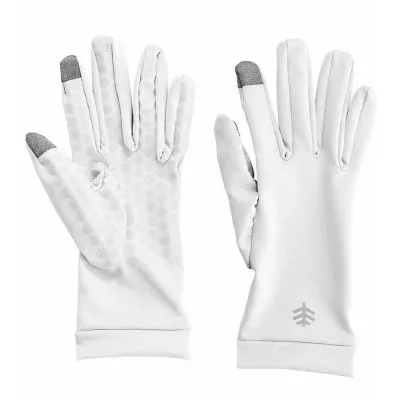 Coolibar Gloves White (S)