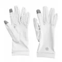 Coolibar Gloves White