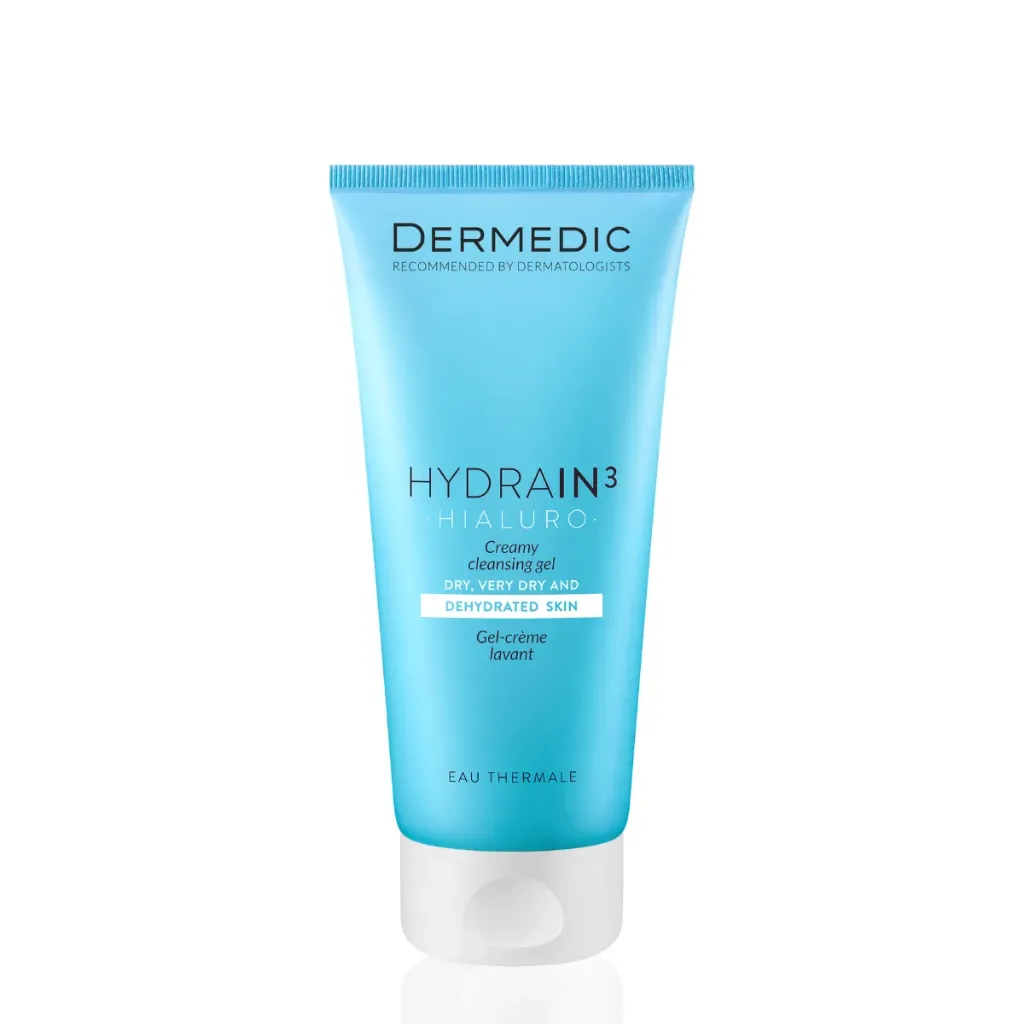 Dermedic hydrain3 creamy cleansing gel 200 ml