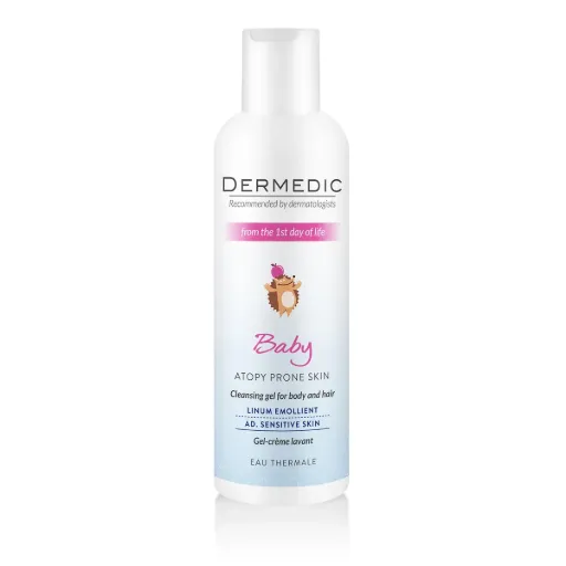 Dermedic linum emollient baby creamy cleansing gel 200 ml